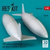 RESKIT RSU48-0565 150 gallon underwing fuel tanks (2 pcs) (F-5E/F/N, F-20, AT-3) (3D Printed) (1/48)